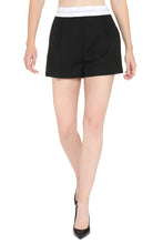 Load image into Gallery viewer, High waist wool shorts