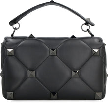 Carica l'immagine nel visualizzatore di Gallery, Valentino Garavani - Borsa a spalla Roman Studs in pelle
