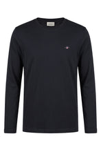 Carica l'immagine nel visualizzatore di Gallery, T-shirt a manica lunga con logo ricamato