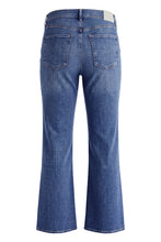 Carica l'immagine nel visualizzatore di Gallery, Jeans flare in denim di cotone