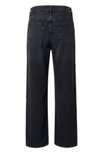 Load image into Gallery viewer, Wide-leg jeans in cotton denim