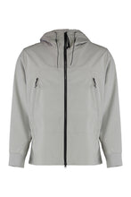 Load image into Gallery viewer, Hooded jacket in technical fabric