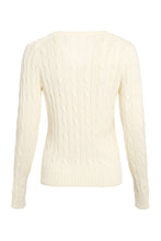 Carica l'immagine nel visualizzatore di Gallery, Pullover in maglia a trecce