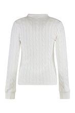 Load image into Gallery viewer, Cable knit polo