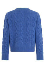 Load image into Gallery viewer, Crew neck sweater with braids