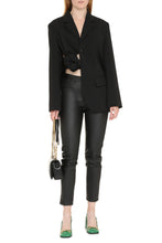 Carica l'immagine nel visualizzatore di Gallery, Blazer Baccala in lana stretch a un bottone
