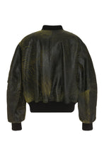 Load image into Gallery viewer, Anja lambskin bomber jacket