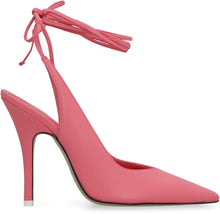 Load image into Gallery viewer, Venus leather slingback pumps
