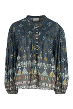 Carica l'immagine nel visualizzatore di Gallery, Blusa Salika in cotone con stampa