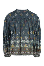 Carica l'immagine nel visualizzatore di Gallery, Blusa Salika in cotone con stampa