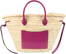 Carica l'immagine nel visualizzatore di Gallery, Tote bag Cadix in rafia
