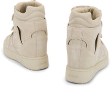 Carica l'immagine nel visualizzatore di Gallery, Sneaker alte IM3 in Pelle con Zeppa nascosta