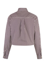 Carica l'immagine nel visualizzatore di Gallery, Camicia Fleora in popeline a righe