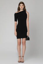 Carica l'immagine nel visualizzatore di Gallery, Abito Drapeado in viscosa stretch