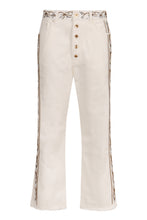 Carica l'immagine nel visualizzatore di Gallery, Cropped jeans svasati