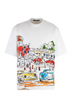 Carica l'immagine nel visualizzatore di Gallery, T-shirt Largo in cotone stampata