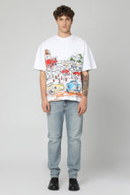 Carica l'immagine nel visualizzatore di Gallery, T-shirt Largo in cotone stampata