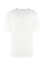 Load image into Gallery viewer, Zewel Logo print linen t-shirt