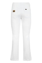 Carica l'immagine nel visualizzatore di Gallery, Pantaloni in denim crop in misto cotone
