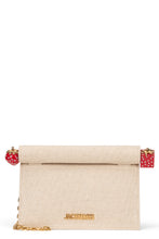 Carica l'immagine nel visualizzatore di Gallery, La Petite Pochette Rond Carré Canvas Clutch