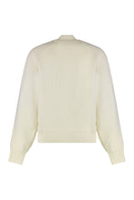 Carica l'immagine nel visualizzatore di Gallery, Cardigan Bubble in lana e cashmere