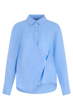 Carica l'immagine nel visualizzatore di Gallery, Camicia con incrocio asimmetrico