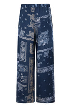 Carica l'immagine nel visualizzatore di Gallery, Pantaloni ampi con stampa paisley