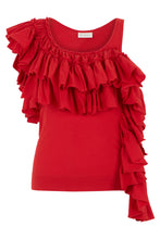 Load image into Gallery viewer, Asymmetric top in cotton