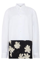 Carica l'immagine nel visualizzatore di Gallery, Camicia in Popeline di Cotone con Stampa Floreale