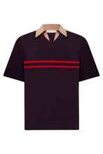 Carica l'immagine nel visualizzatore di Gallery, Maglione a Maniche Corte con colletto a Polo
