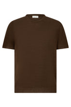 Carica l'immagine nel visualizzatore di Gallery, T-shirt a manica corta effetto texture