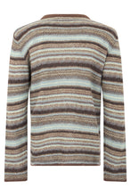 Carica l'immagine nel visualizzatore di Gallery, Maglione a righe in misto lana