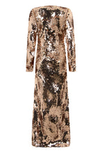 Load image into Gallery viewer, Long dress with sequins