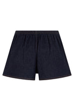 Carica l'immagine nel visualizzatore di Gallery, Shorts in denim plissettati