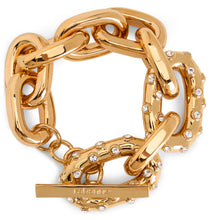 Carica l'immagine nel visualizzatore di Gallery, Bracciale XL Link con strass