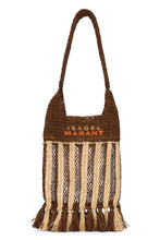 Load image into Gallery viewer, Raffia tote bag with fringes