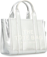 Load image into Gallery viewer, The small metallic leather tote bag
