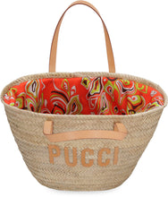 Carica l'immagine nel visualizzatore di Gallery, Tote bag in rafia