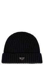Load image into Gallery viewer, Wool knit cap with logo