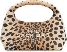 Load image into Gallery viewer, The Cheetah Leather Mini Sack Bag