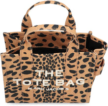 Carica l'immagine nel visualizzatore di Gallery, The Cheetah Small Tote Bag in canvas