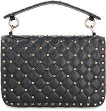 Carica l'immagine nel visualizzatore di Gallery, Valentino Garavani - Borsa media Rockstud Spike in pelle