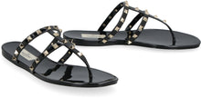Carica l'immagine nel visualizzatore di Gallery, Valentino Garavani - Infradito Rockstud in gomma con borchie