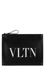 Load image into Gallery viewer, Valentino Garavani - VLTN leather flat pouch