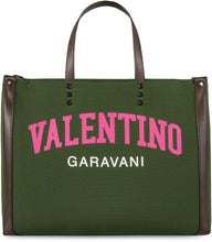Carica l'immagine nel visualizzatore di Gallery, Valentino Garavani - Borsa shopping University in canvas