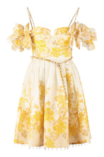 Carica l'immagine nel visualizzatore di Gallery, Abito bustier stampato