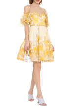 Carica l'immagine nel visualizzatore di Gallery, Abito bustier stampato