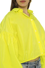 Carica l'immagine nel visualizzatore di Gallery, Camicia con maniche a palloncino
