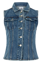 Carica l'immagine nel visualizzatore di Gallery, Gilet in denim
