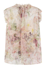 Carica l'immagine nel visualizzatore di Gallery, Blusa Dancer in georgette stampata